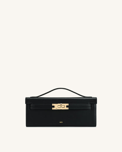 Jw Pei Bria Structured Top Handle Bag Black