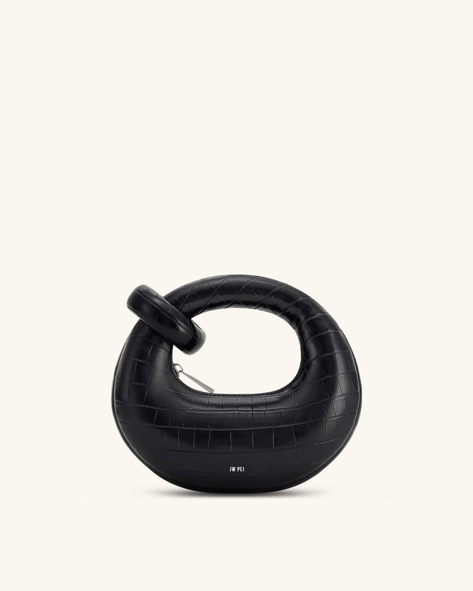 Jw Pei Abacus Mini Top Handle Bag Black Croc
