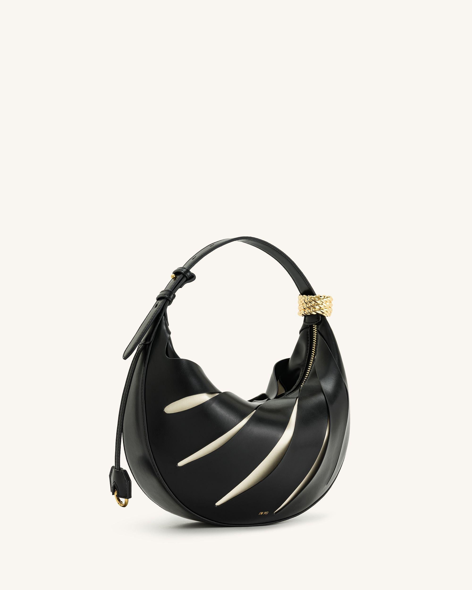 Jw Pei Jana Hollow Out Shoulder Bag Black