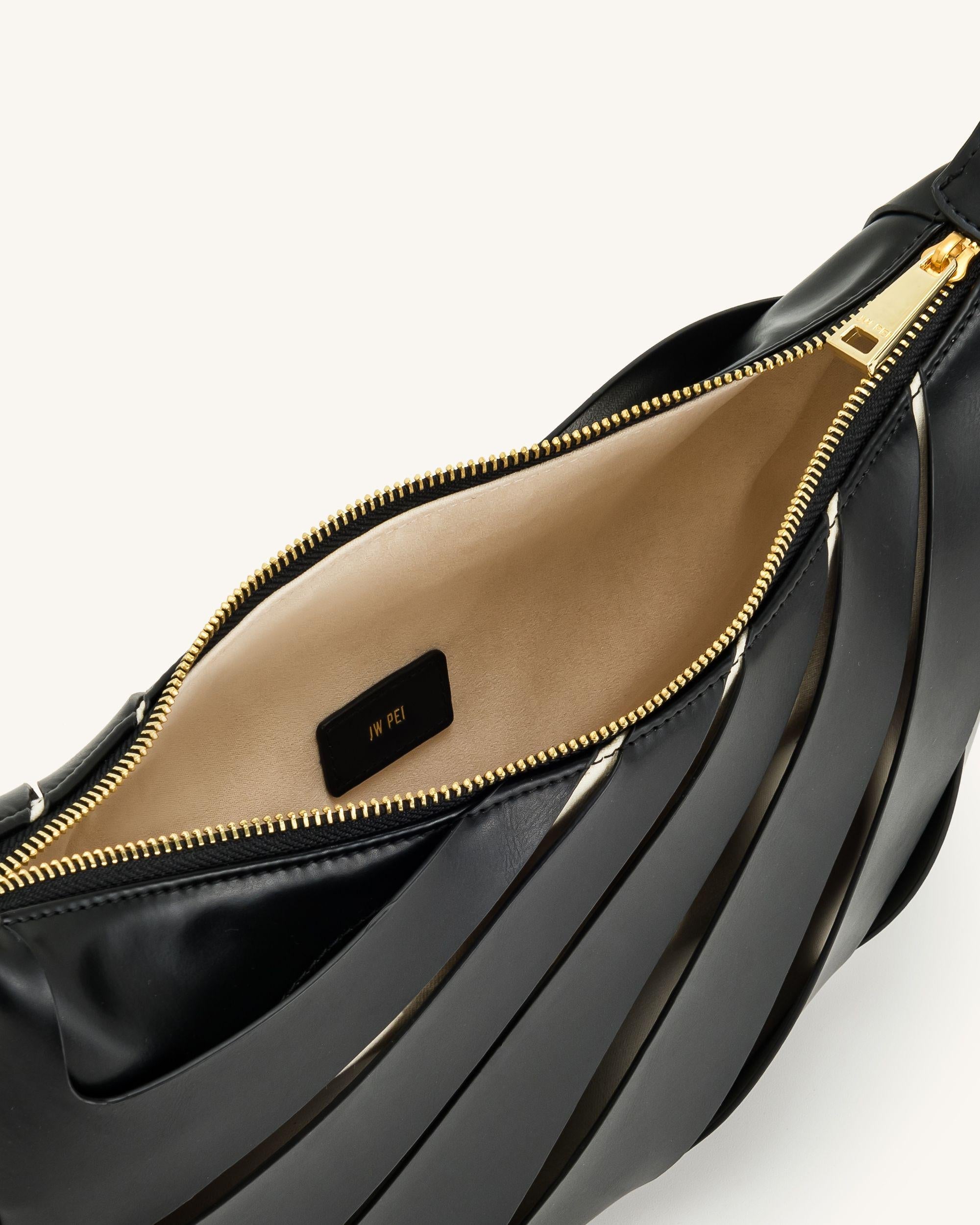 Jw Pei Jana Hollow Out Shoulder Bag Black