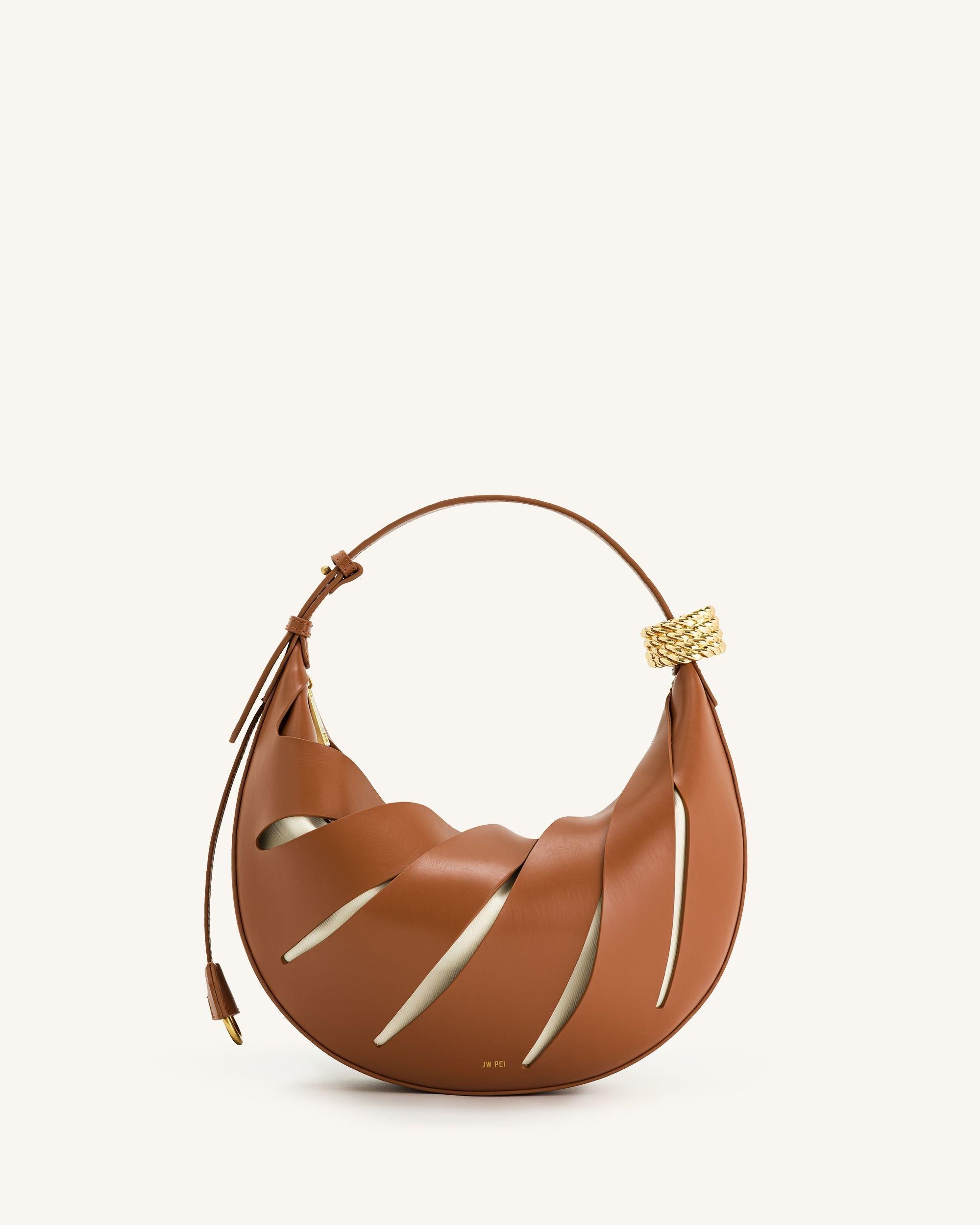 Jw Pei Jana Hollow Out Shoulder Bag Brown