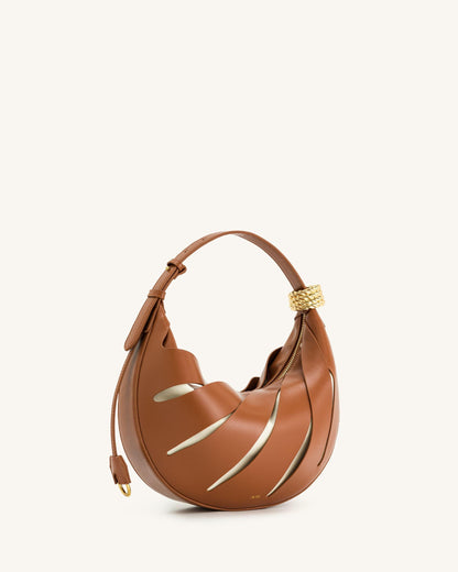 Jw Pei Jana Hollow Out Shoulder Bag Brown