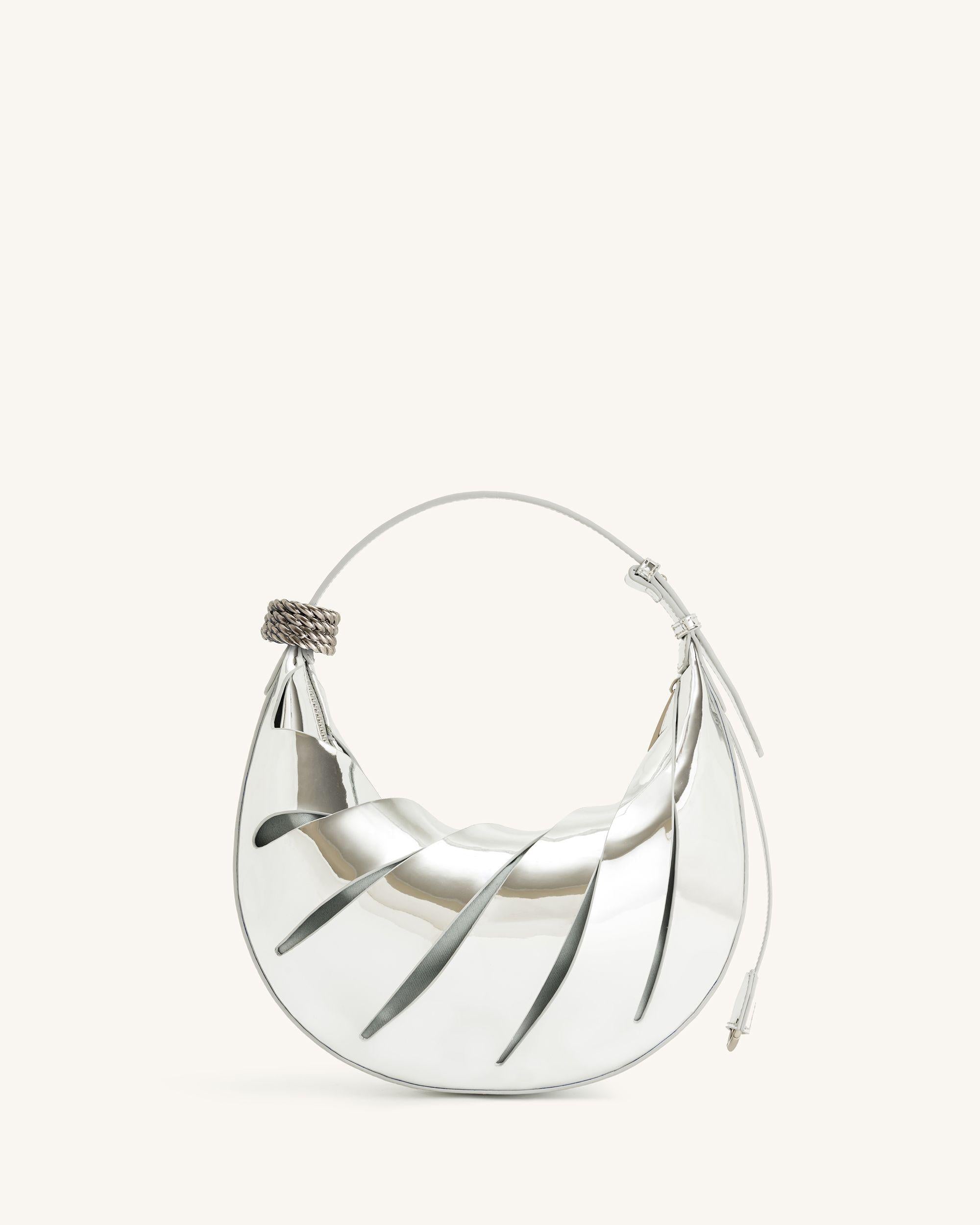 Jw Pei Jana Hollow Out Shoulder Bag Silver