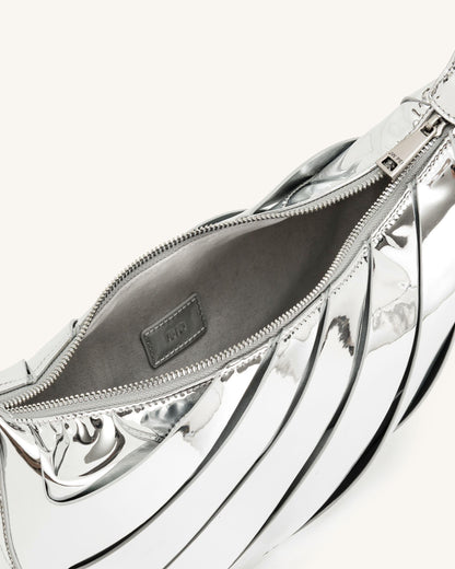 Jw Pei Jana Hollow Out Shoulder Bag Silver
