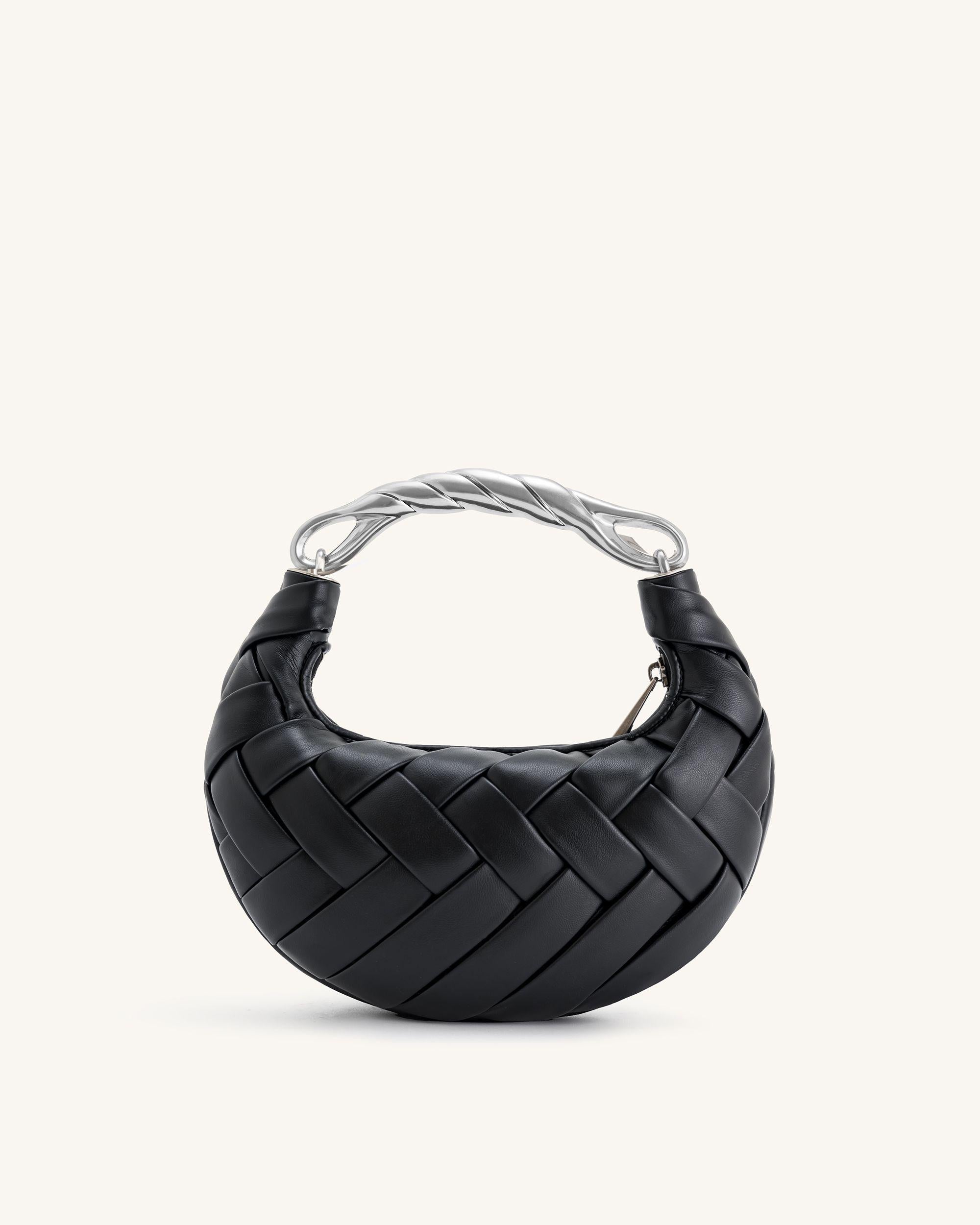 Jw Pei Orla Weave Handbag Black