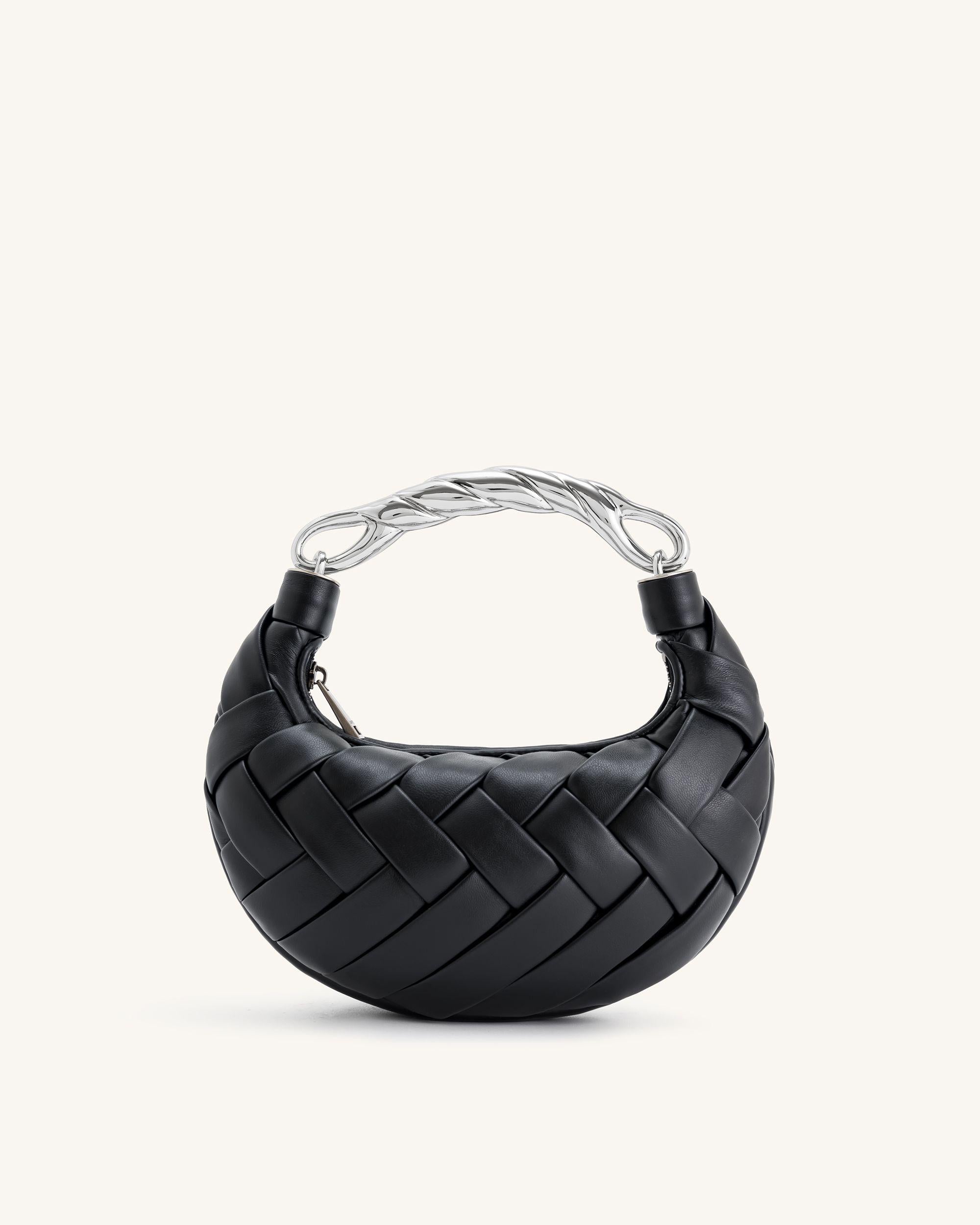 Jw Pei Orla Weave Handbag Black