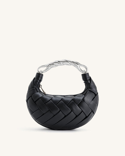 Jw Pei Orla Weave Handbag Black