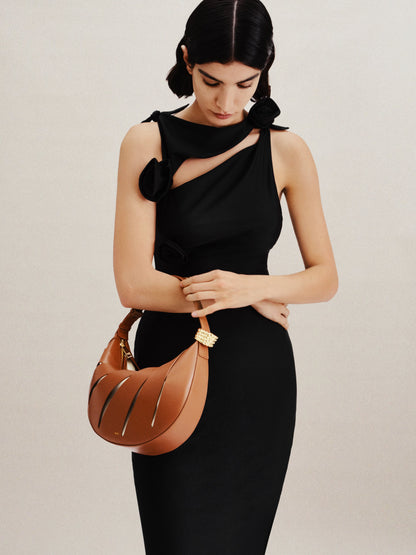 Jw Pei Jana Hollow Out Shoulder Bag Brown