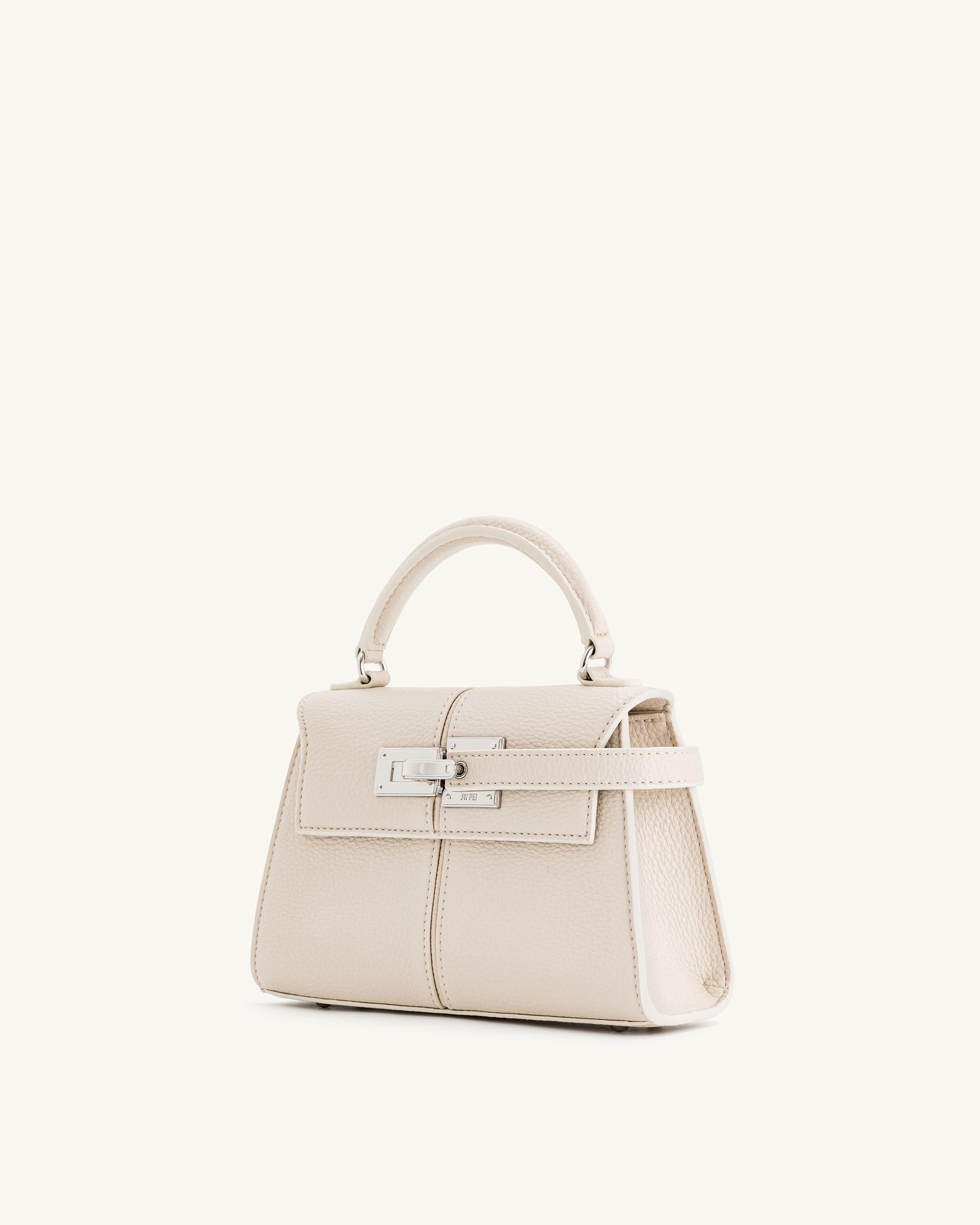 Jw Pei Elise Top Handle Bag White