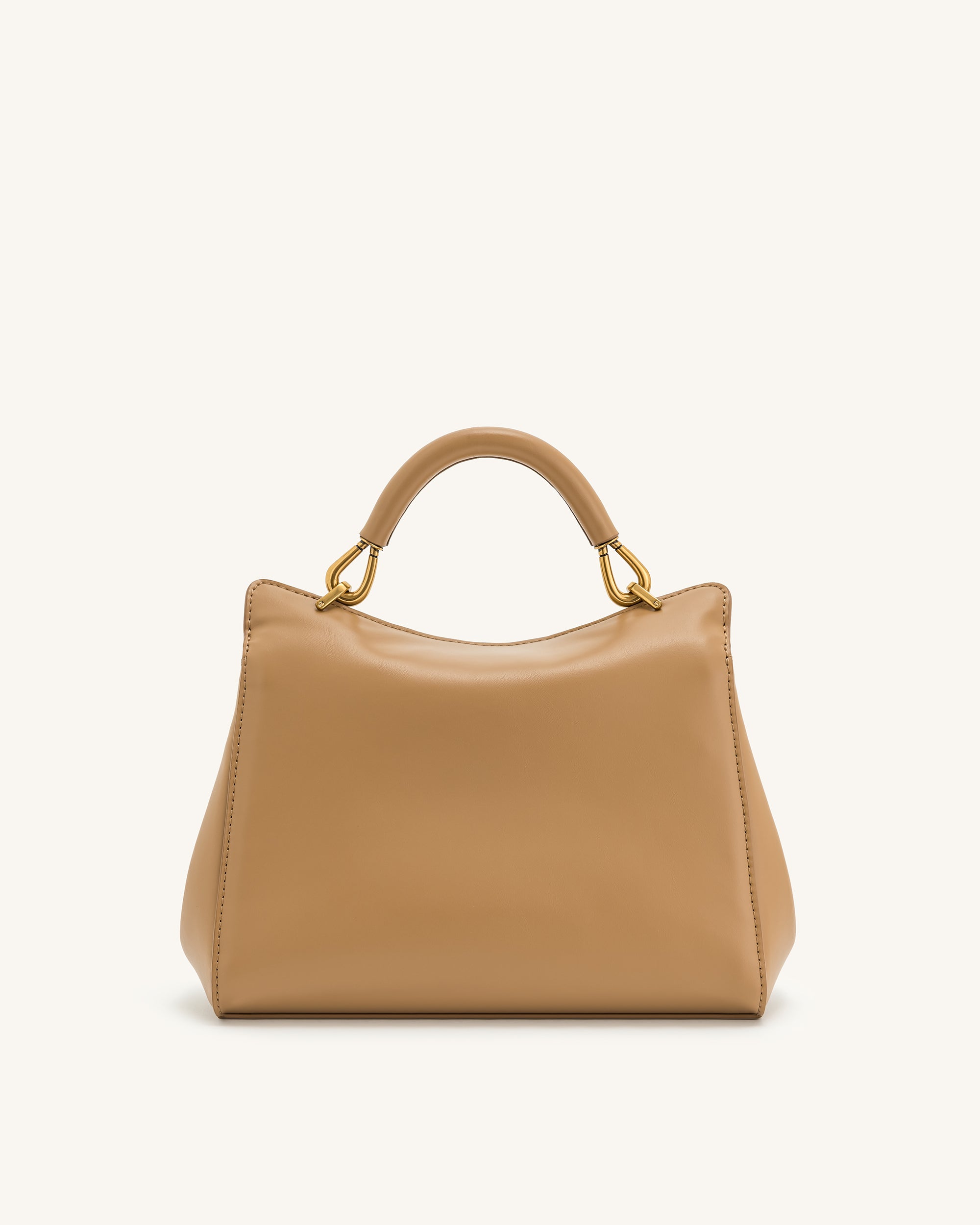 Jw Pei Lucia Classic Top Handbag Brown