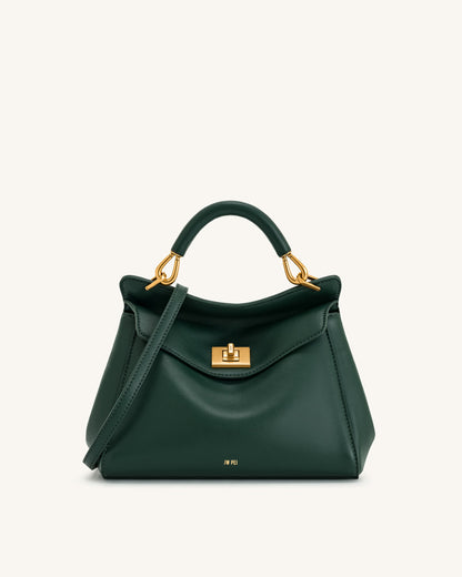 Jw Pei Lucia Classic Top Handbag Dark Green