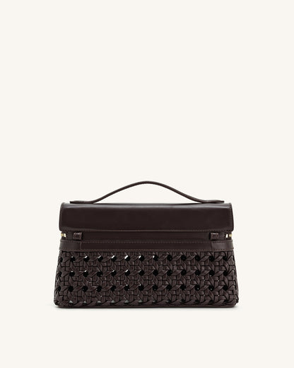 Jw Pei Thea Top Handle Bag Deep Claret
