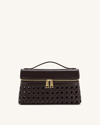 Jw Pei Thea Top Handle Bag Deep Claret