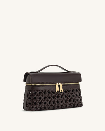 Jw Pei Thea Top Handle Bag Deep Claret