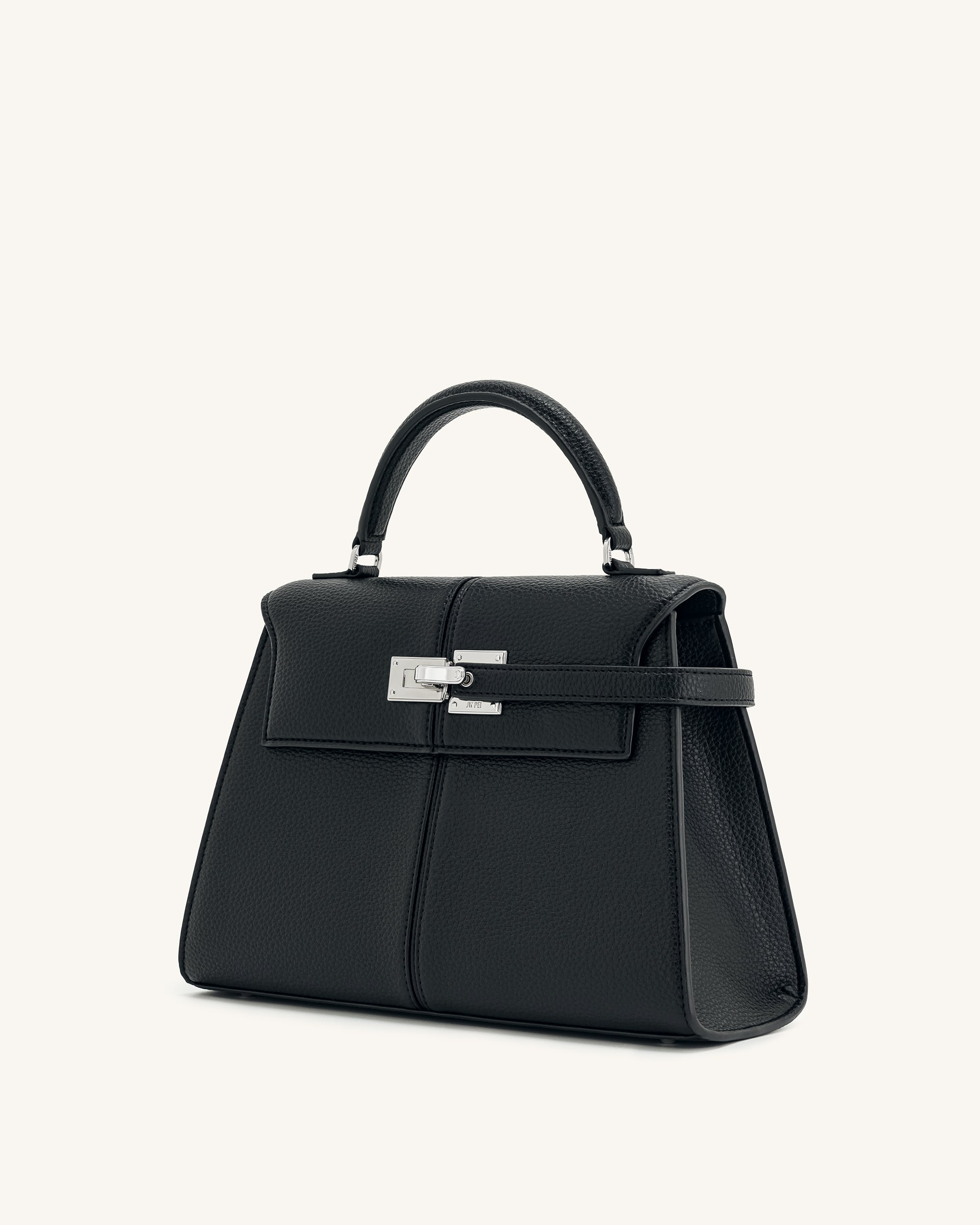 Jw Pei Elise Large Top Handle Bag Black