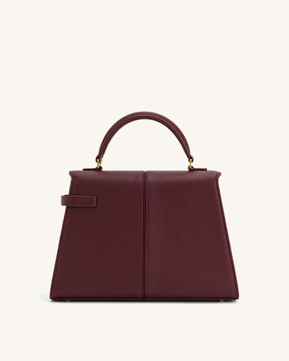Jw Pei Elise Large Top Handle Bag Claret