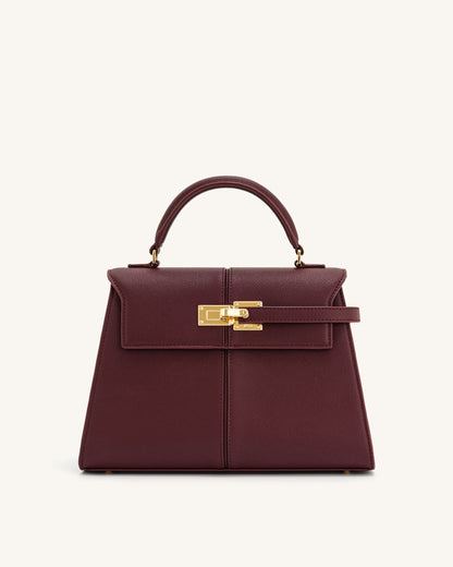 Jw Pei Elise Large Top Handle Bag Claret
