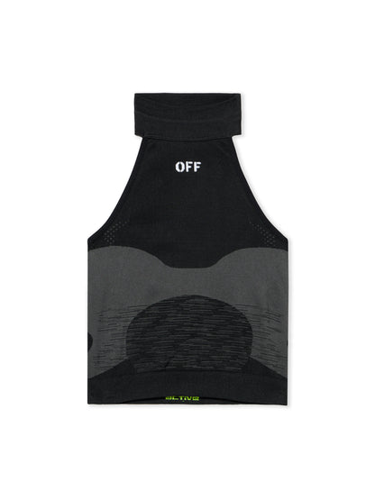 Off-White Racing Seamless Top Black