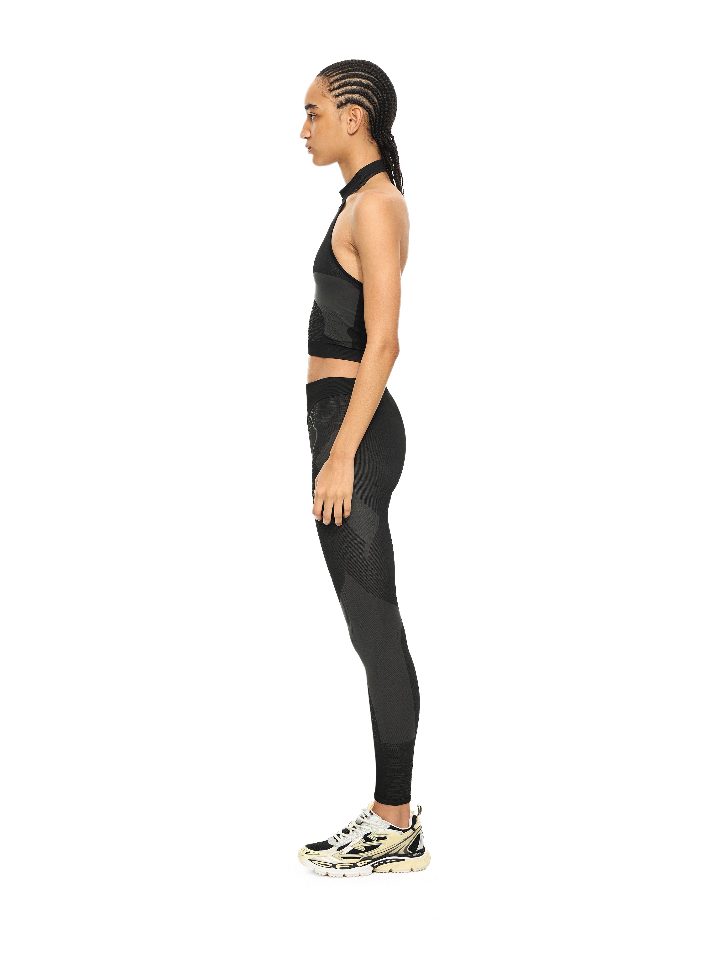 Off-White Racing Seamless Top Black