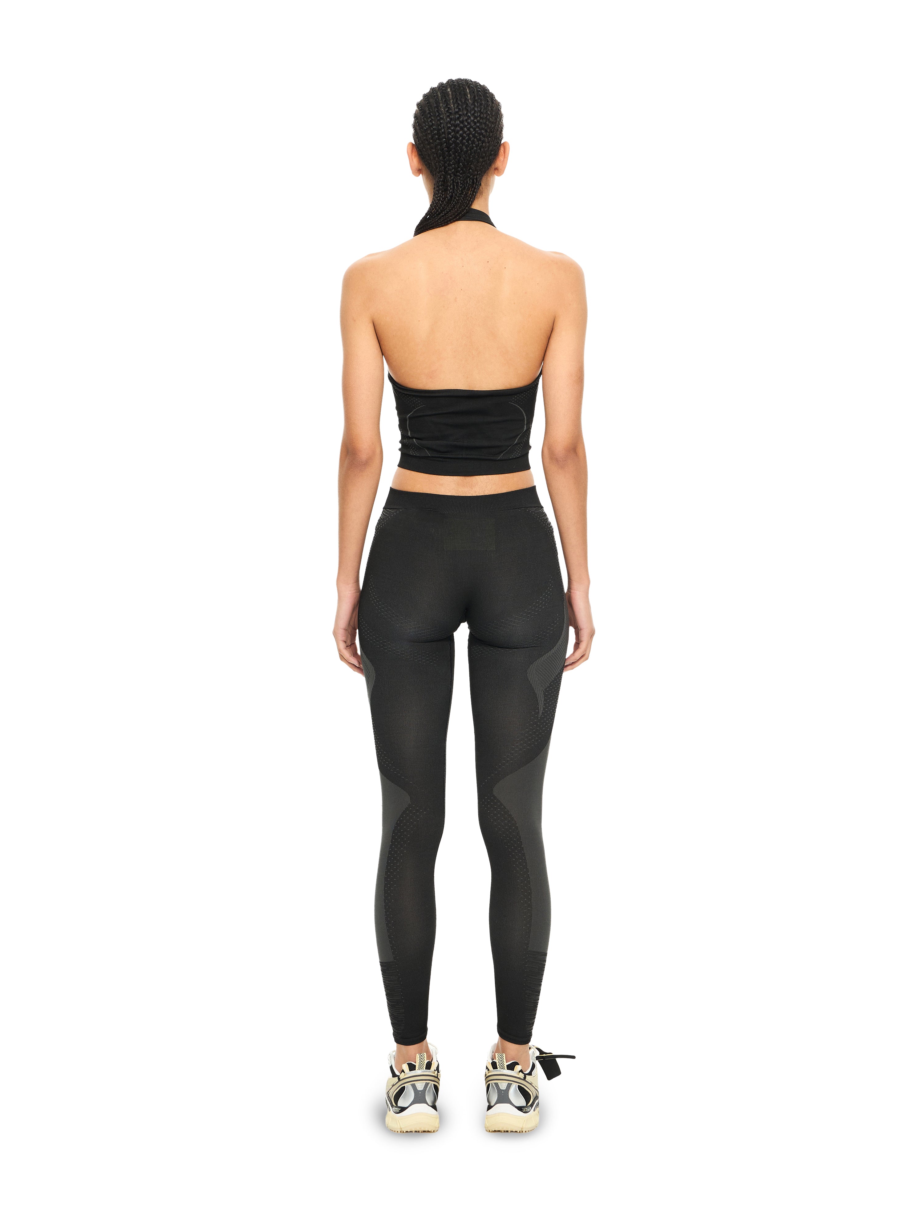 Off-White Racing Seamless Leggings Black