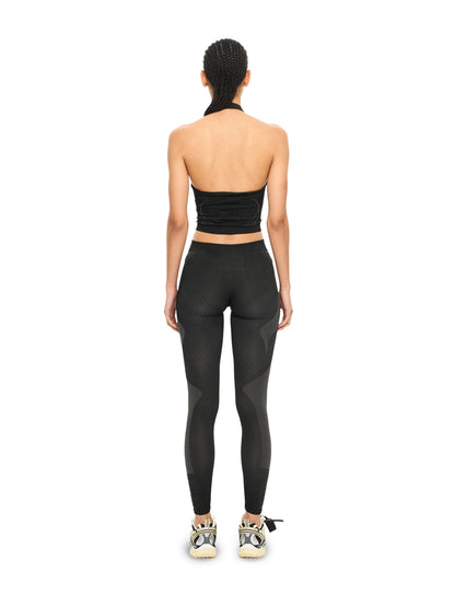 Off-White Racing Seamless Leggings Black
