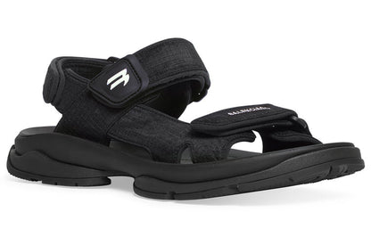Balenciaga Tourist Sandal Black