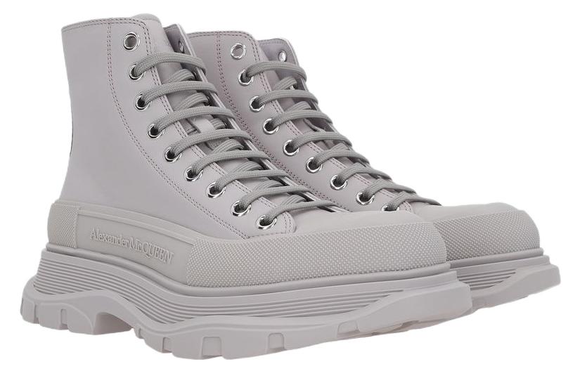 Alexander McQueen Tread Slick Boot Grey (Women's)