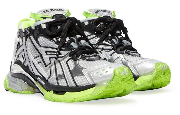Balenciaga Runner White Neon Yellow