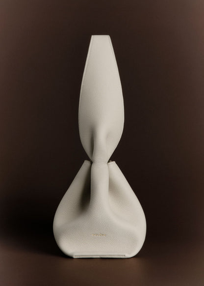 Polene Numero Neuf East West Textured Chalk