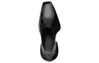 Balenciaga Space Shoe Shiny Black