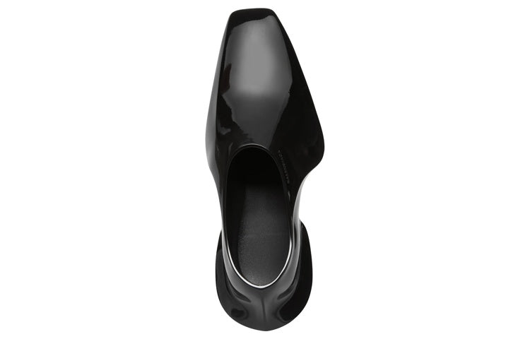 Balenciaga Space Shoe Shiny Black