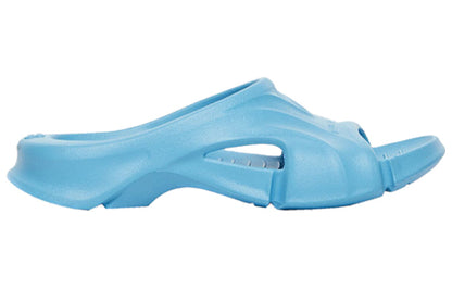 Balenciaga Mold Slide Sandal Blue
