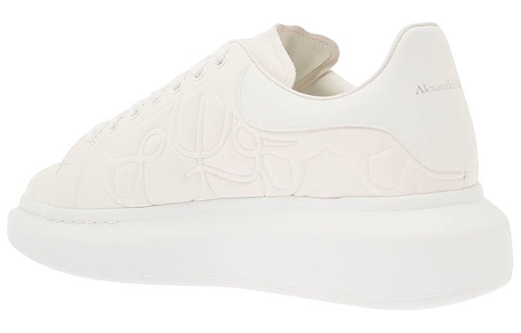 Alexander McQueen Oversized Quilted White