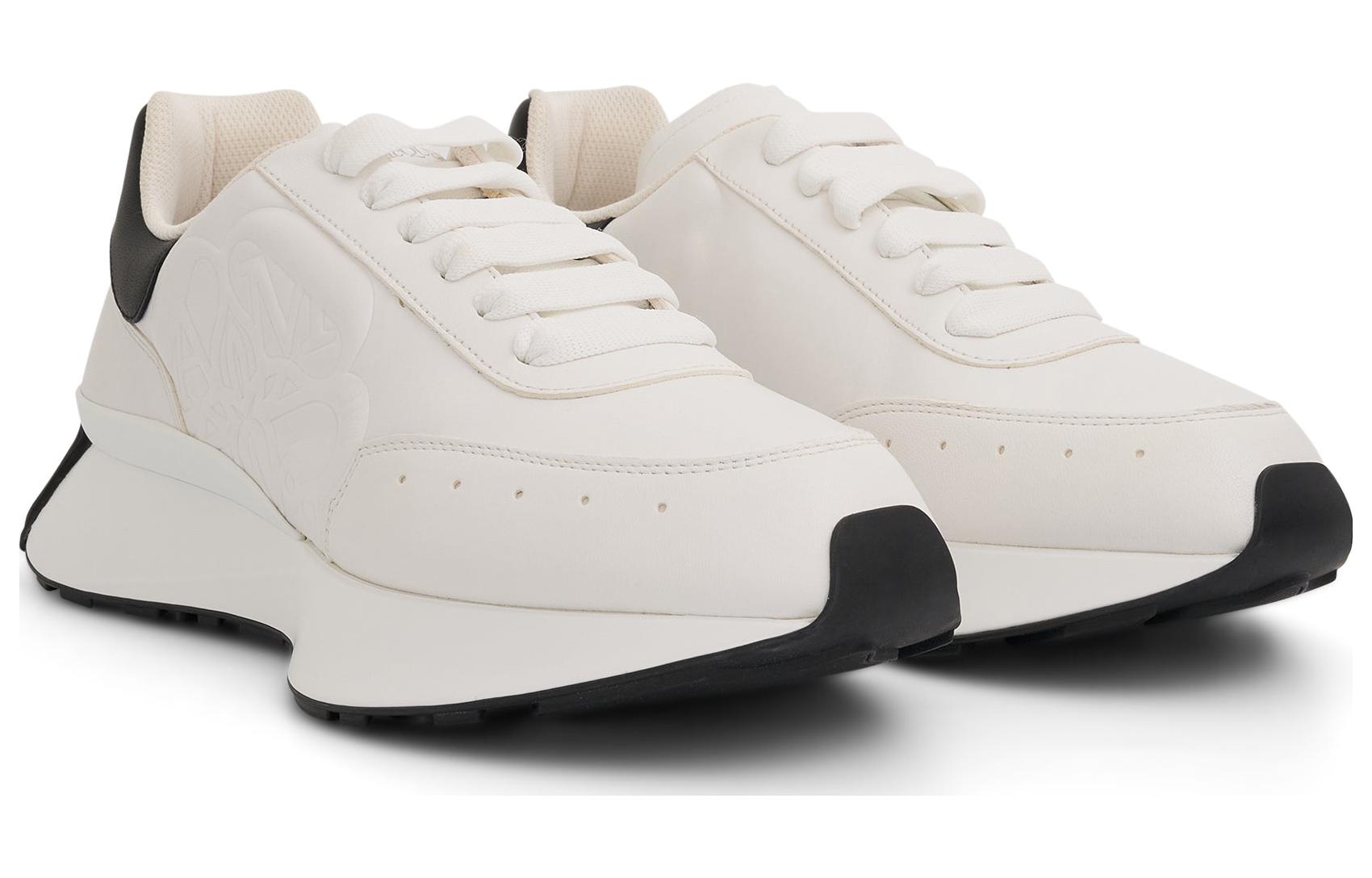 Alexander McQueen Sprint Runner White Black