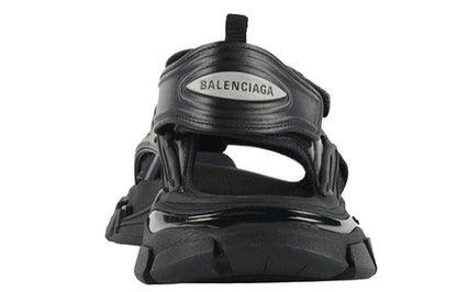 Balenciaga Track Sandal Black