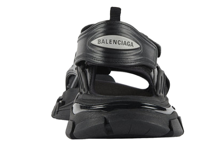 Balenciaga Track Sandal Black