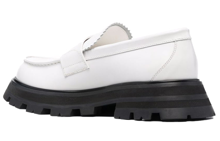Alexander McQueen Wander Loafer White Black (Women's)