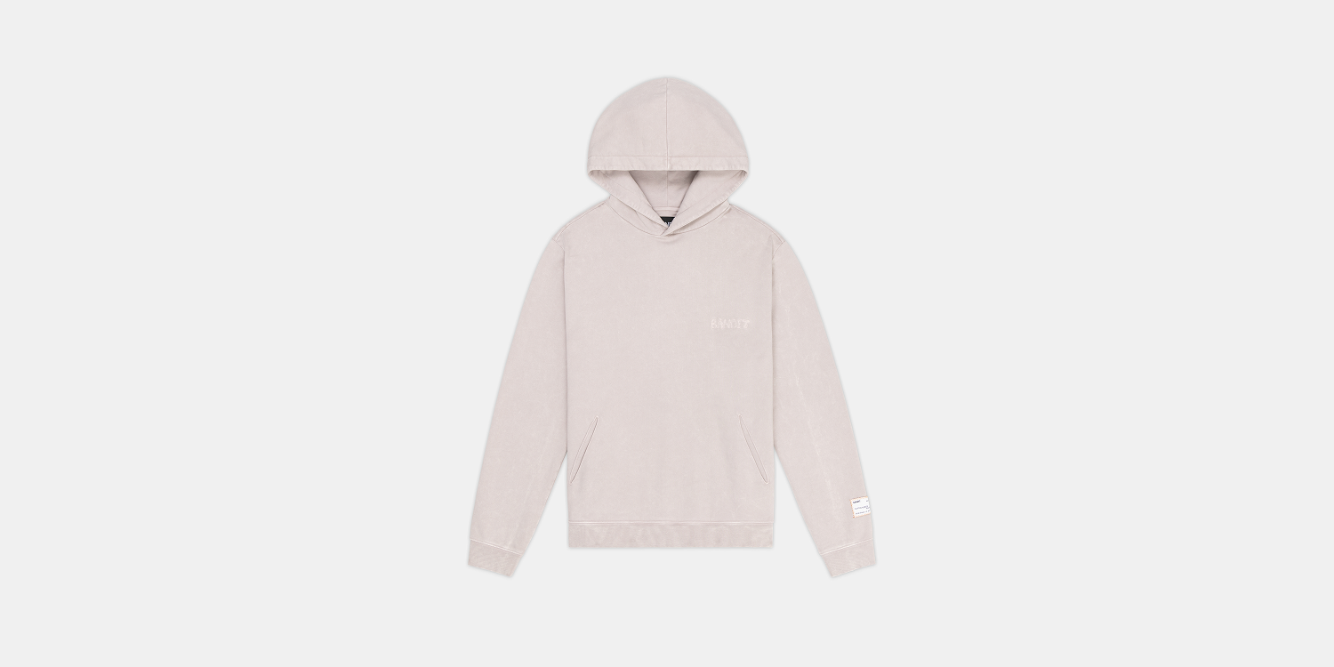 Bandit Melted Bandit Embroidered Hoodie Ash