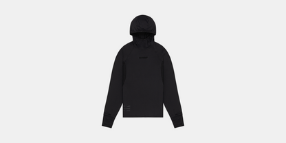Bandit Mens Auragrid Hooded Performance Top Black