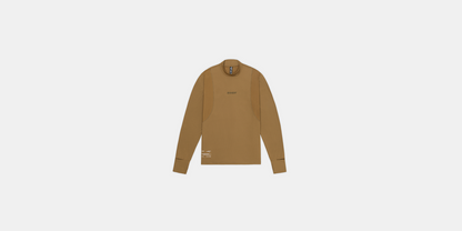 Bandit Mens Auragrid Mockneck Long Sleeve Antique Brass