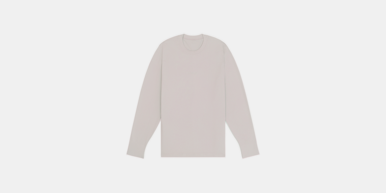 Bandit Mens Mercury Seamless Long Sleeve Ash