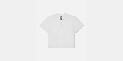 Bandit Womens Mercury Seamless Crop Tee White