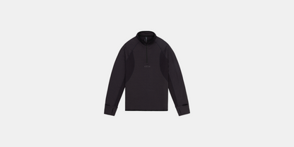 Bandit Mens Caldogrid Cold Weather Quarter Zip Shadow