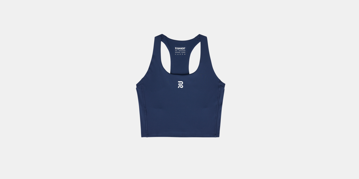 Bandit Stamina Scoop Neck Race Crop Ny Navy 1St Gen