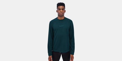 Bandit Mens Macrosoft Grid Pullover Storm