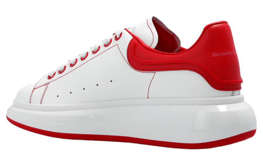 Alexander McQueen Oversized White Red Outline