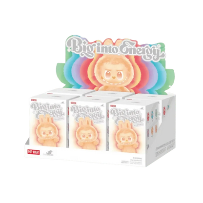 Pop Mart Labubu The Monsters Big into Energy Series Vinyl Plush Pendant Sealed Case (6 Blind Box) Pack of 6
