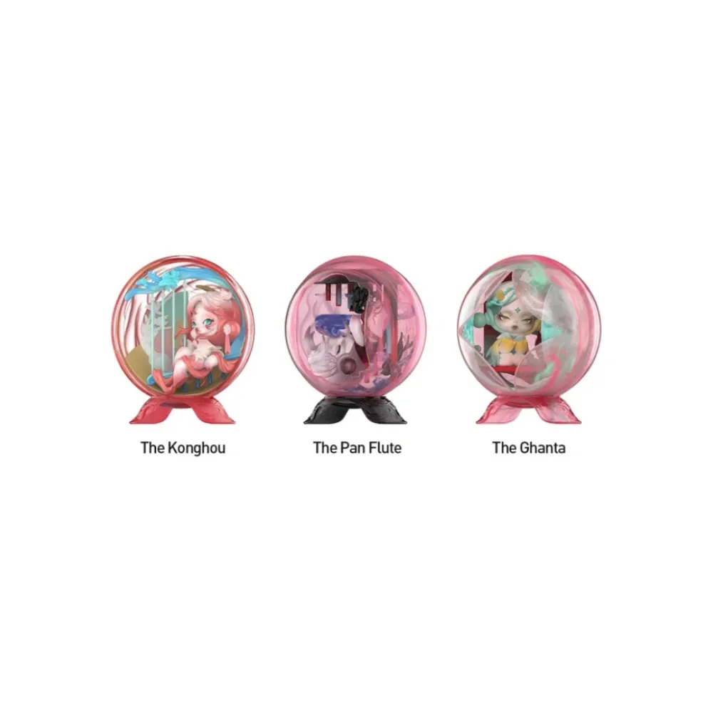Pop Mart Skullpanda The Mirage Series Figure Sealed Case - 9 Blind Box Pack of 1