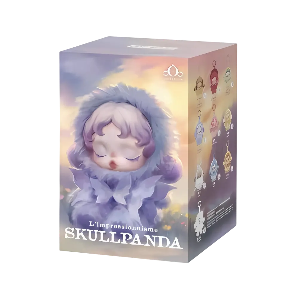 Pop Mart L'impressionnisme SKULLPANDA Series Plush Doll Single Blind Box Pack of 1