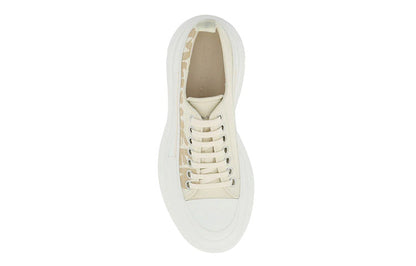 Alexander McQueen Tread Slick Low Lace Up Beige (Women's)
